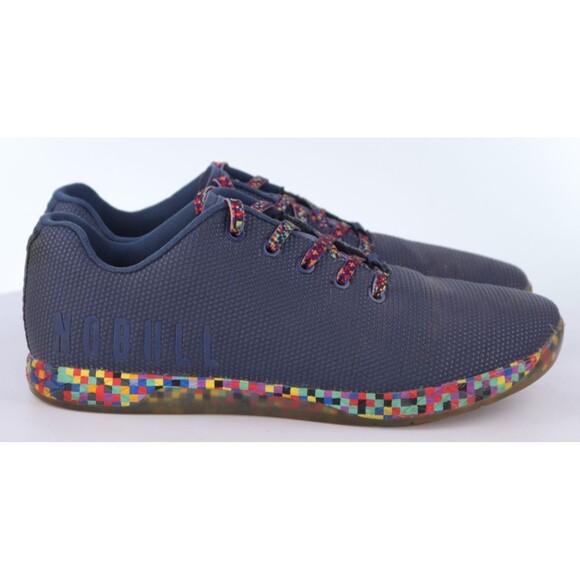 No Bull Pixel Men\'s Trainer Workout Shoes Size 10 Blue